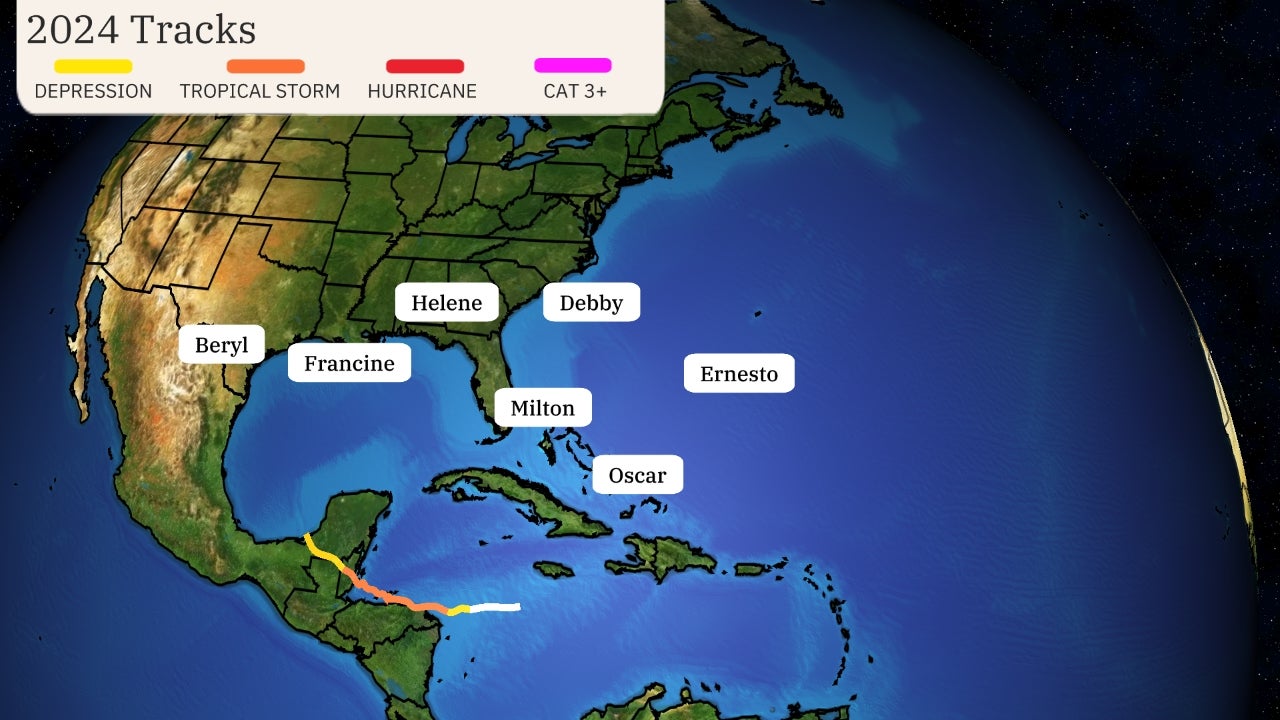 2024 Hurricane Season Track The Tropics Spaghetti Models