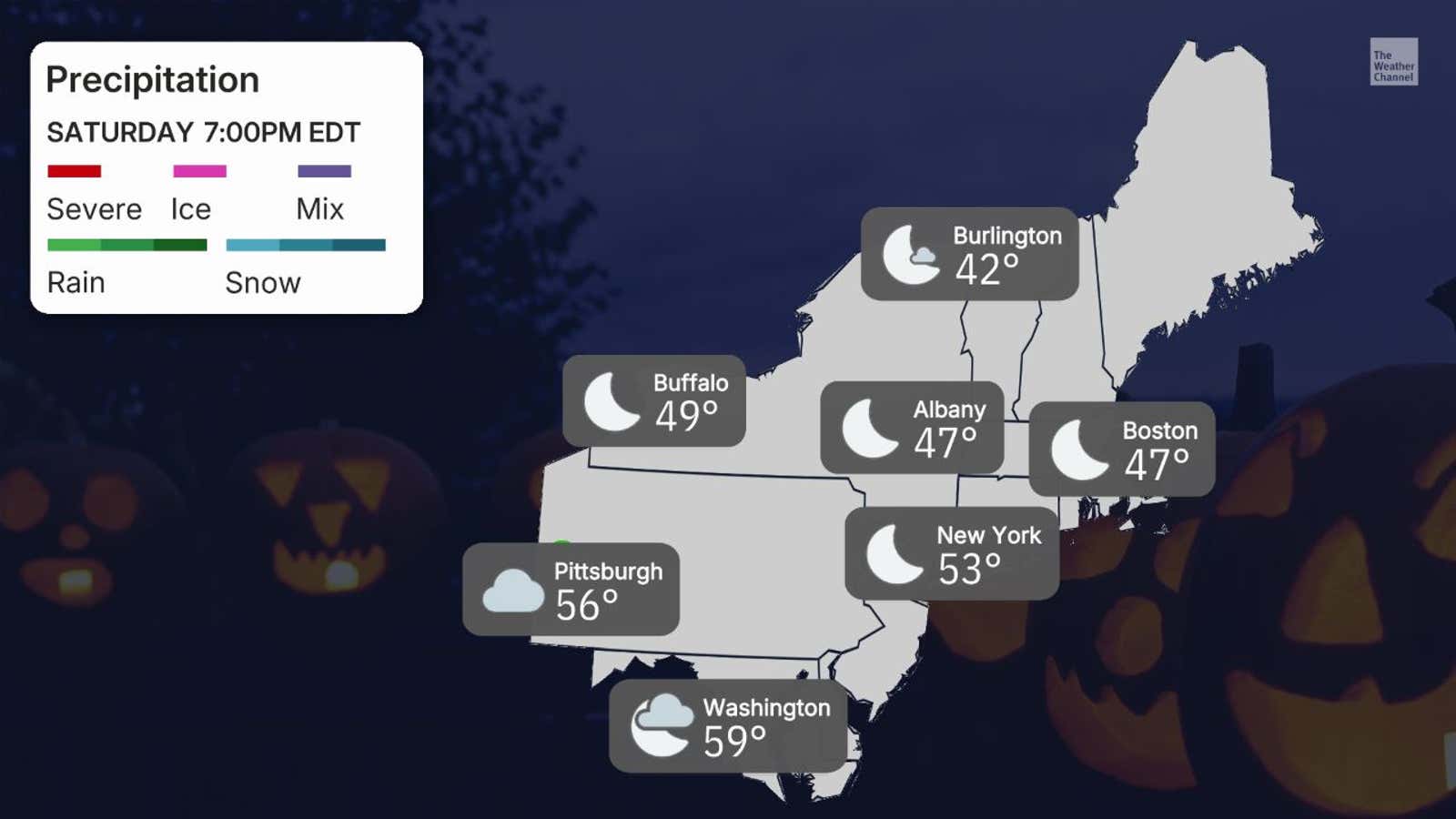 Halloween Weather Forecast: What to Expect Where You Are 5 DCT18