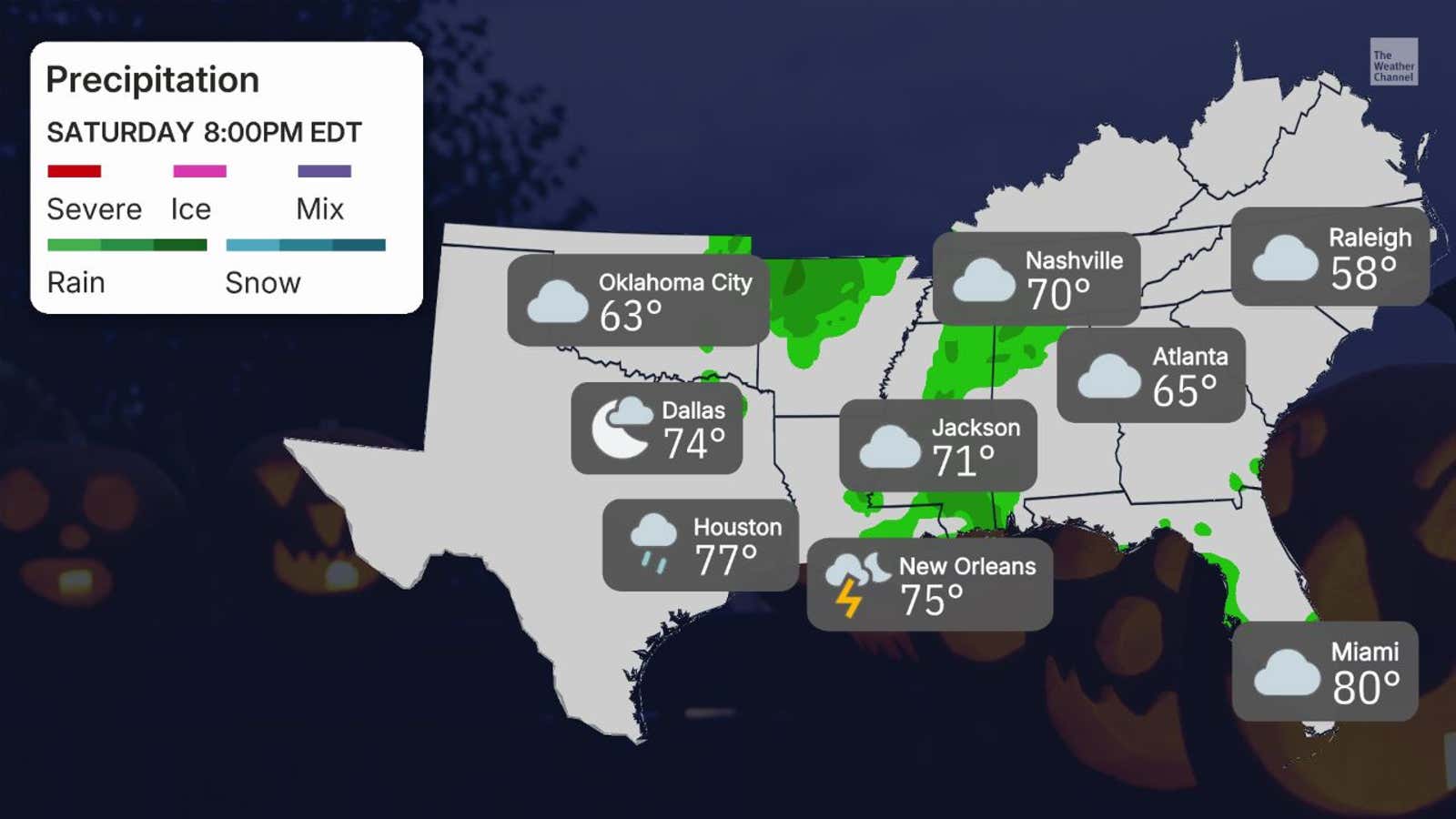 Halloween Weather Forecast: What to Expect Where You Are 6 DCT27