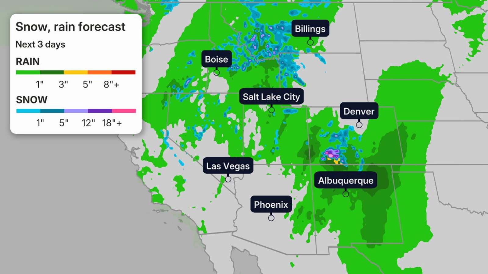DCT_SPECIAL49_1280x720 Flood risk, severe storms threat from California to Colorado