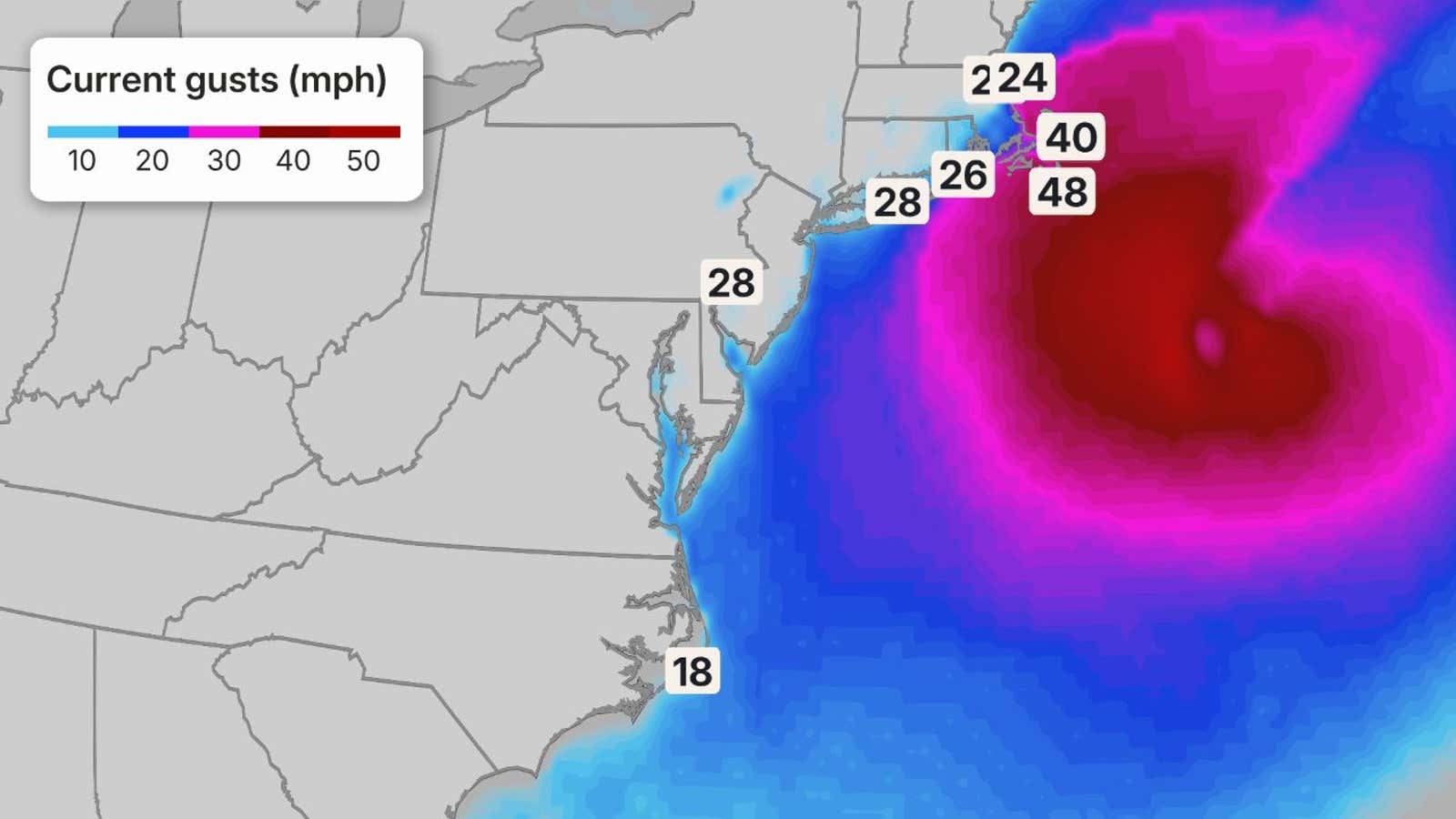 Subtropical Storm Josephine brings high waves and winds 6 DCT8