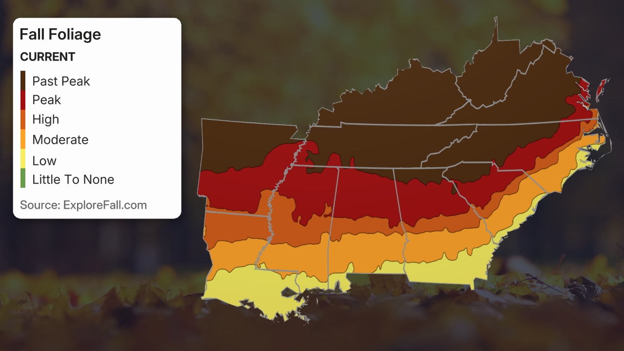 Fall Foliage Map Tracker | Weather.com
