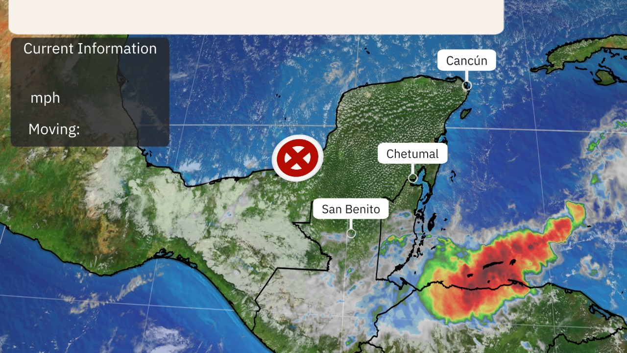 Trayectoria Tormenta Laura