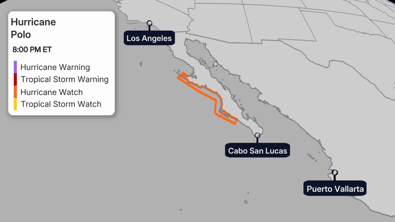 Pacific Storm 4 Watches Warnings
