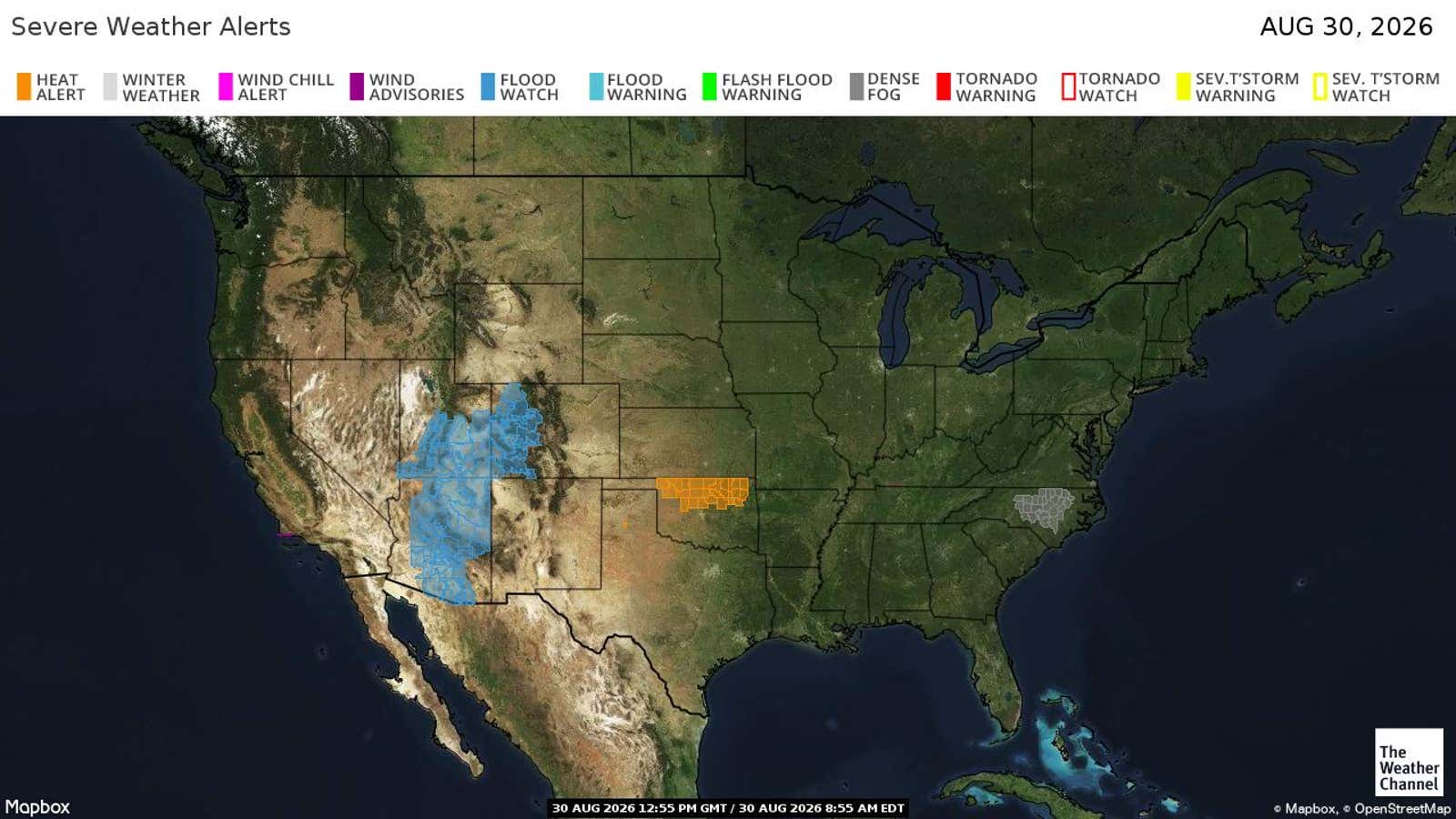 US: Severe Weather Alerts