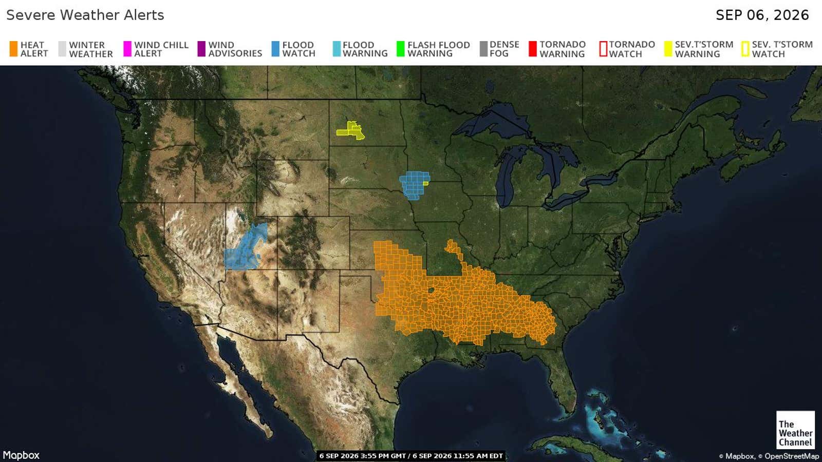 US: Severe Weather Alerts