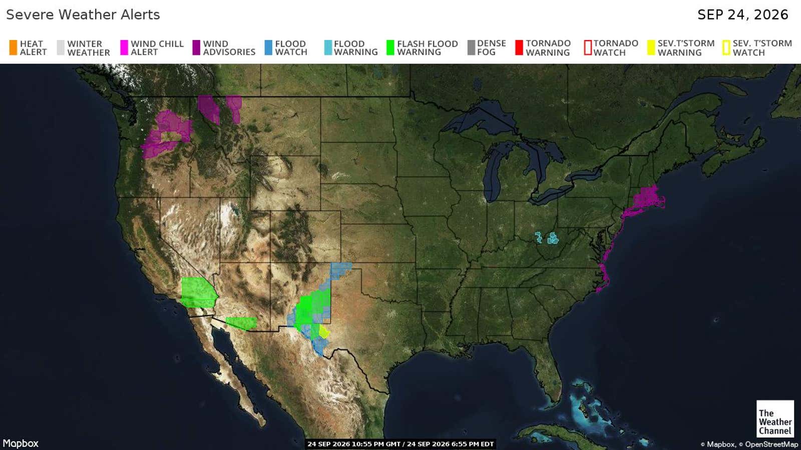 US: Severe Weather Alerts