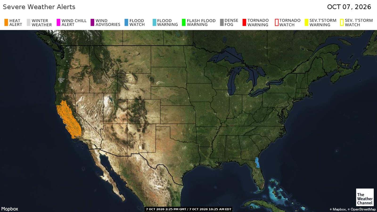 US: Severe Weather Alerts