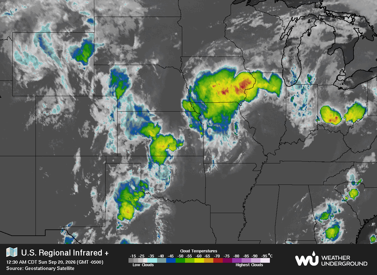 WU Central Satellite Map