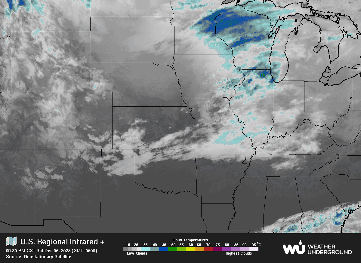 WU Central Satellite Map