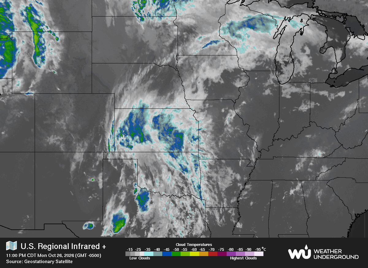 WU Central Satellite Map
