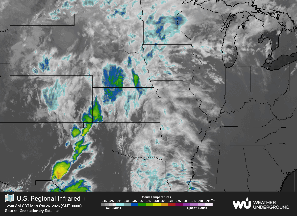 WU Central Satellite Map