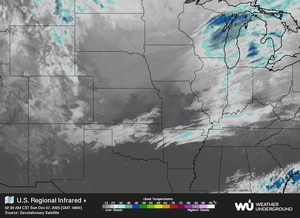 WU Central Satellite Map