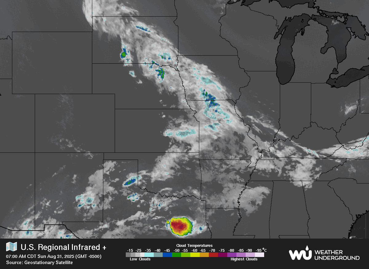 WU Central Satellite Map