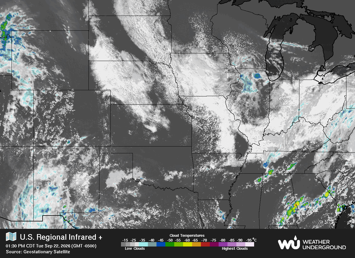 WU Central Satellite Map