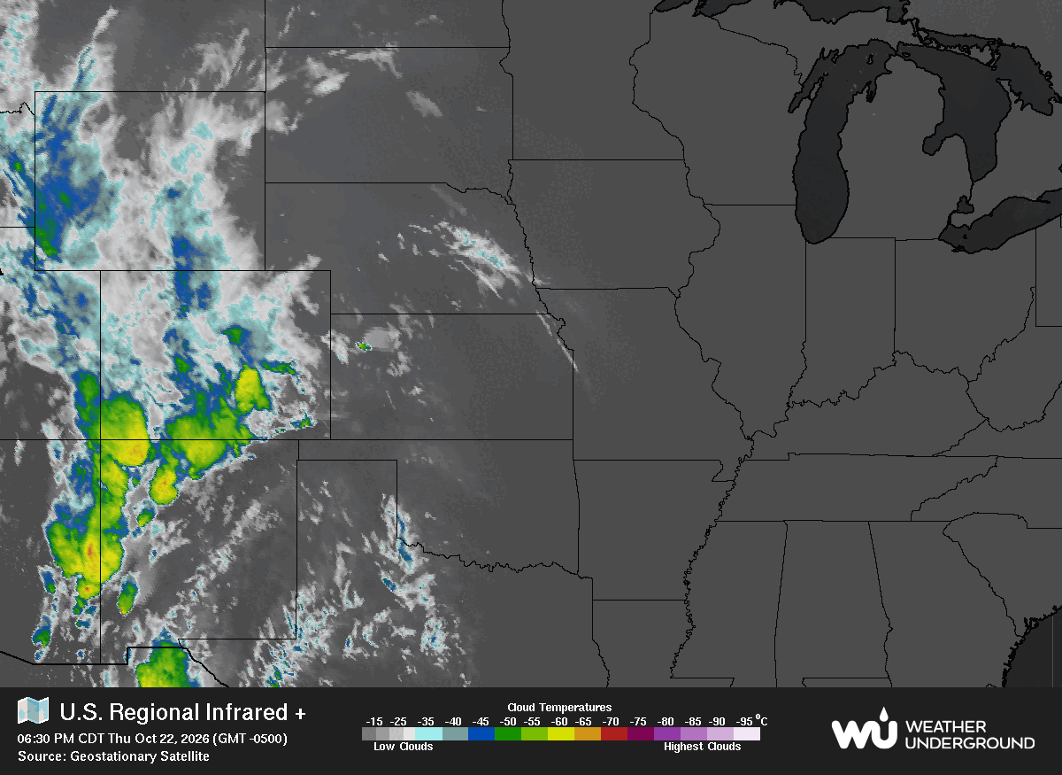 WU Central Satellite Map