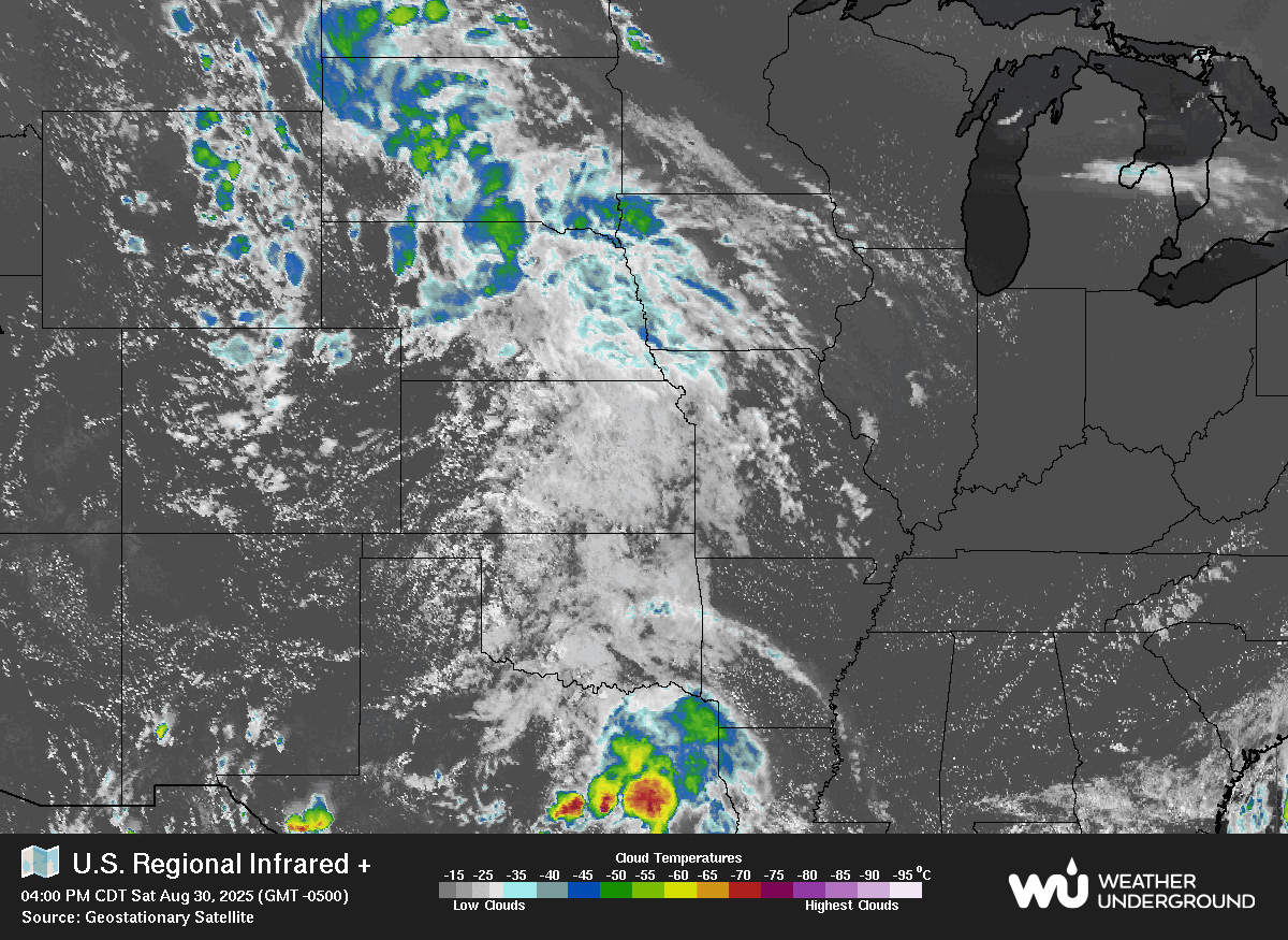 WU Central Satellite Map