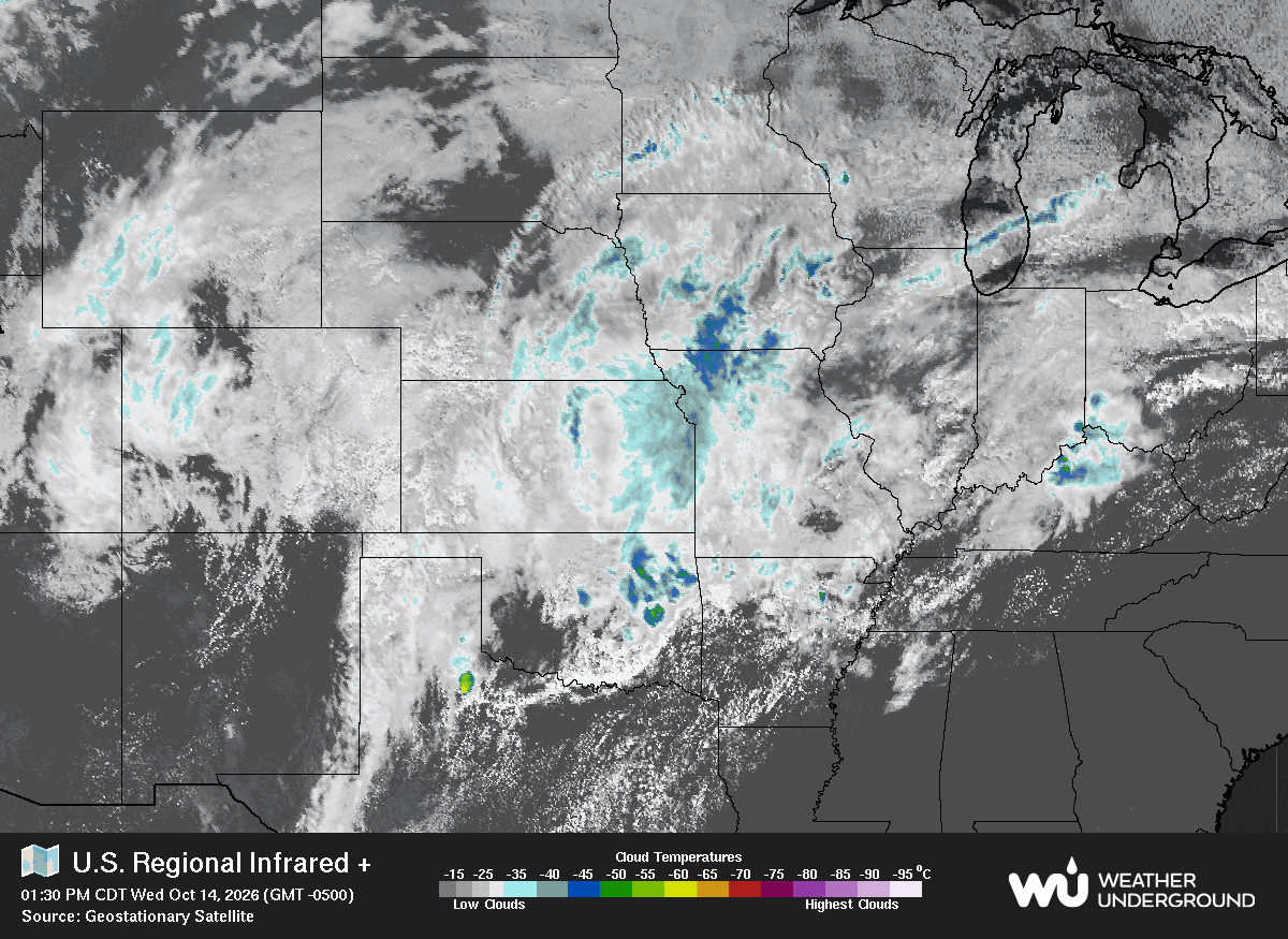 WU Central Satellite Map