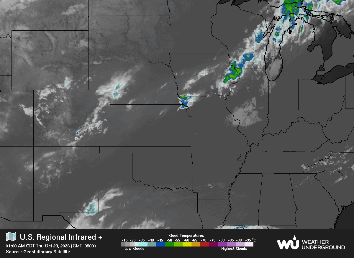 WU Central Satellite Map