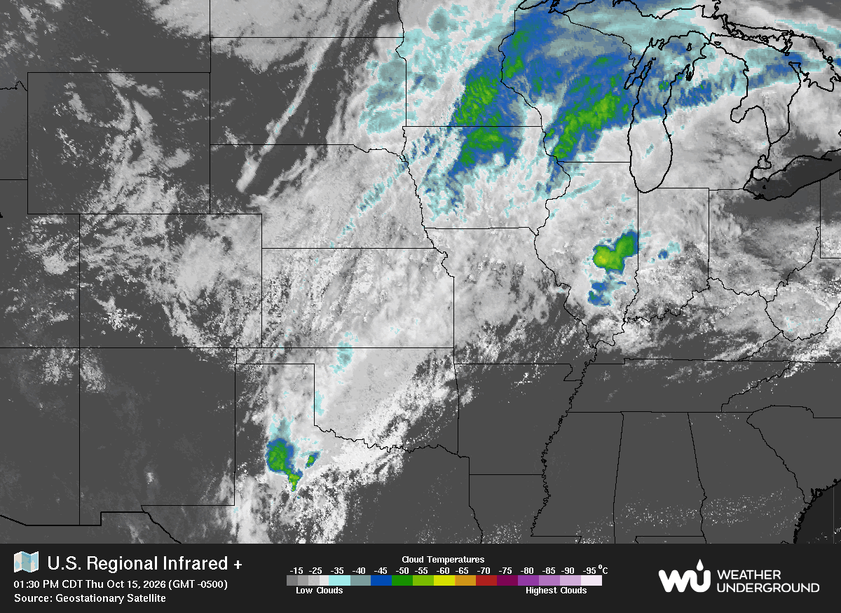 WU Central Satellite Map