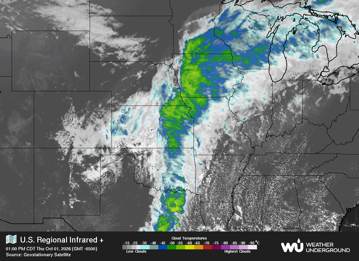 WU Central Satellite Map