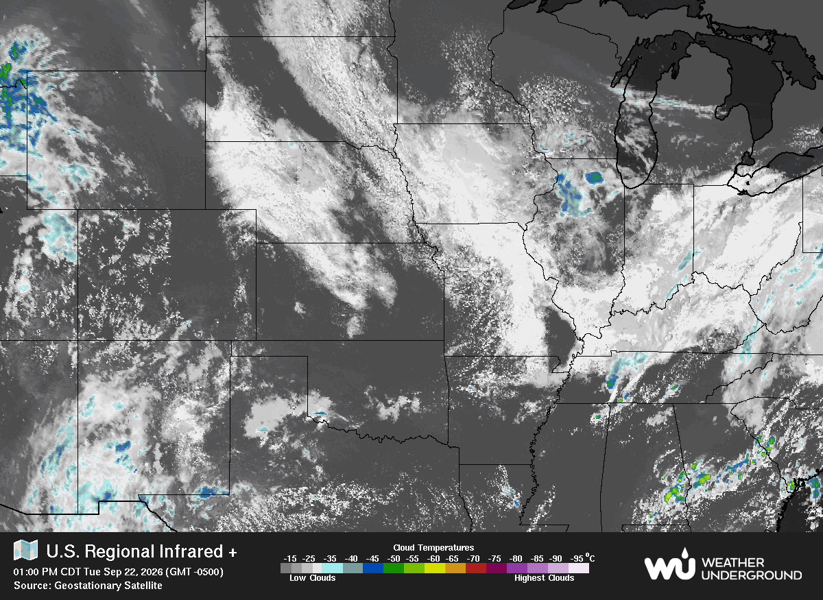 WU Central Satellite Map