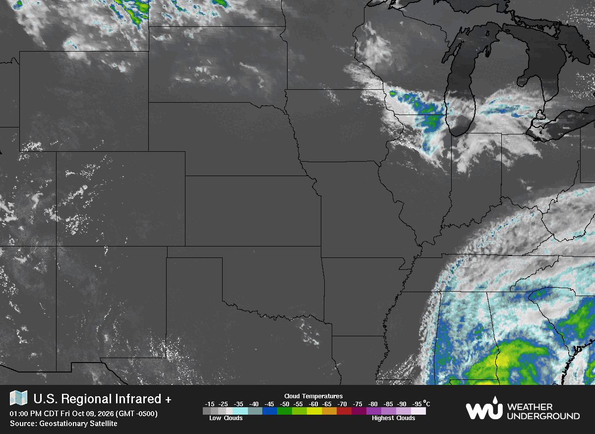 WU Central Satellite Map