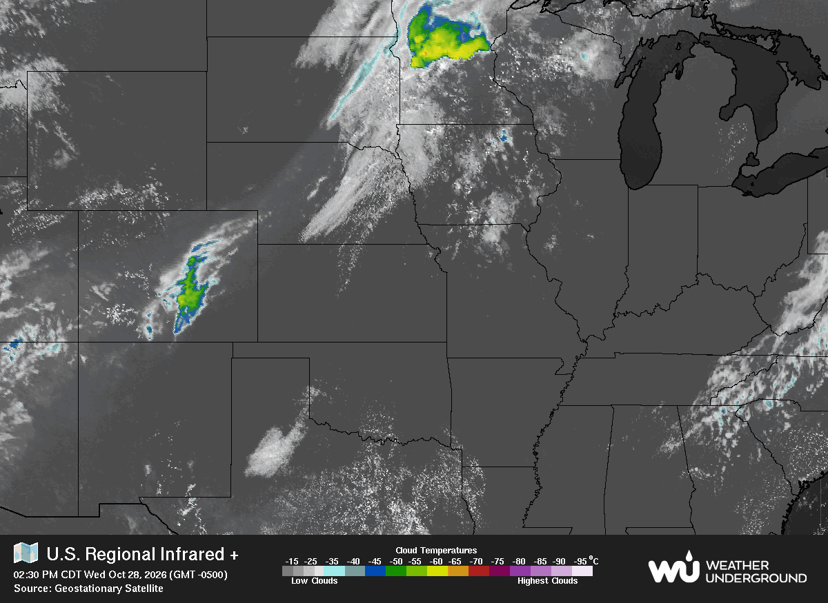 WU Central Satellite Map