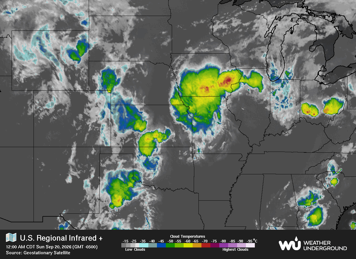 WU Central Satellite Map