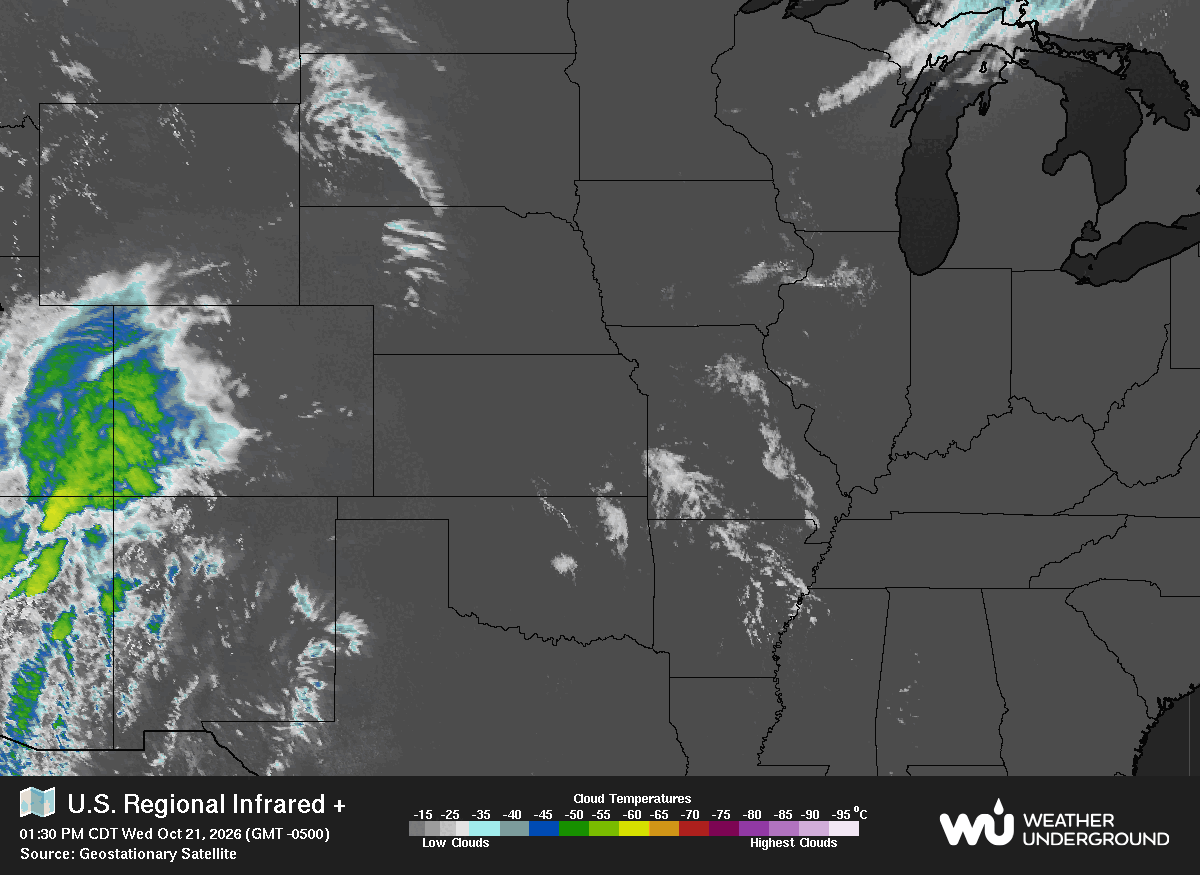 WU Central Satellite Map