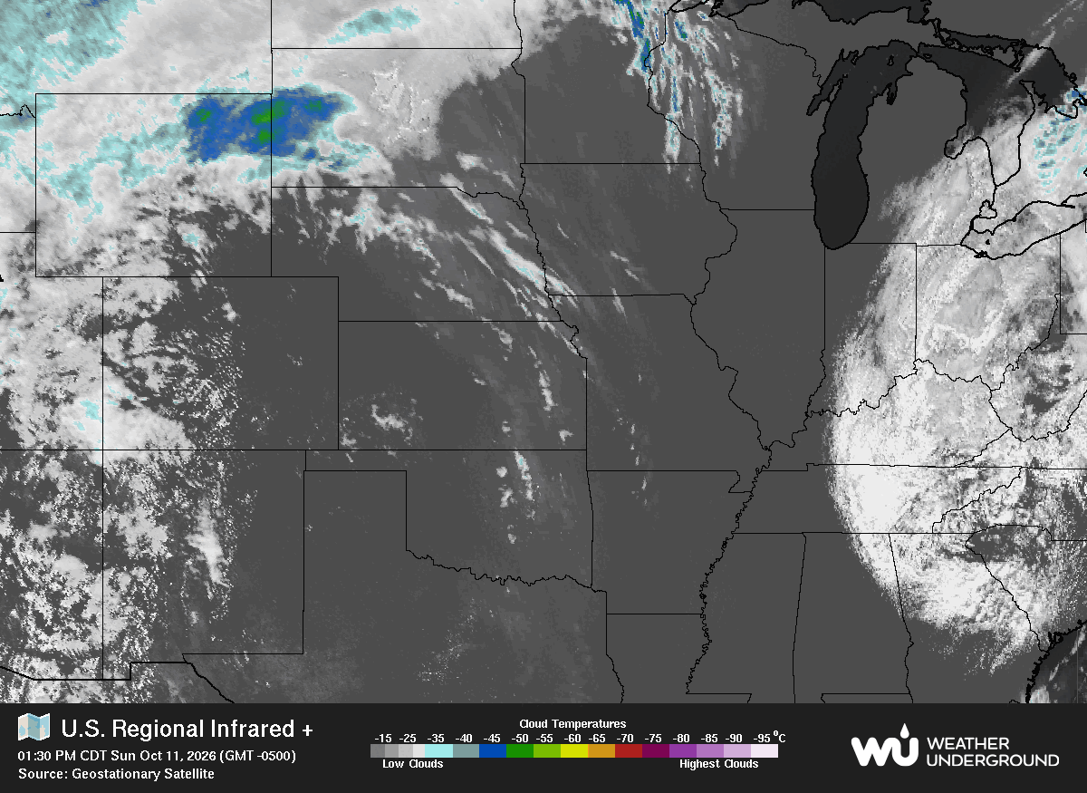 WU Central Satellite Map