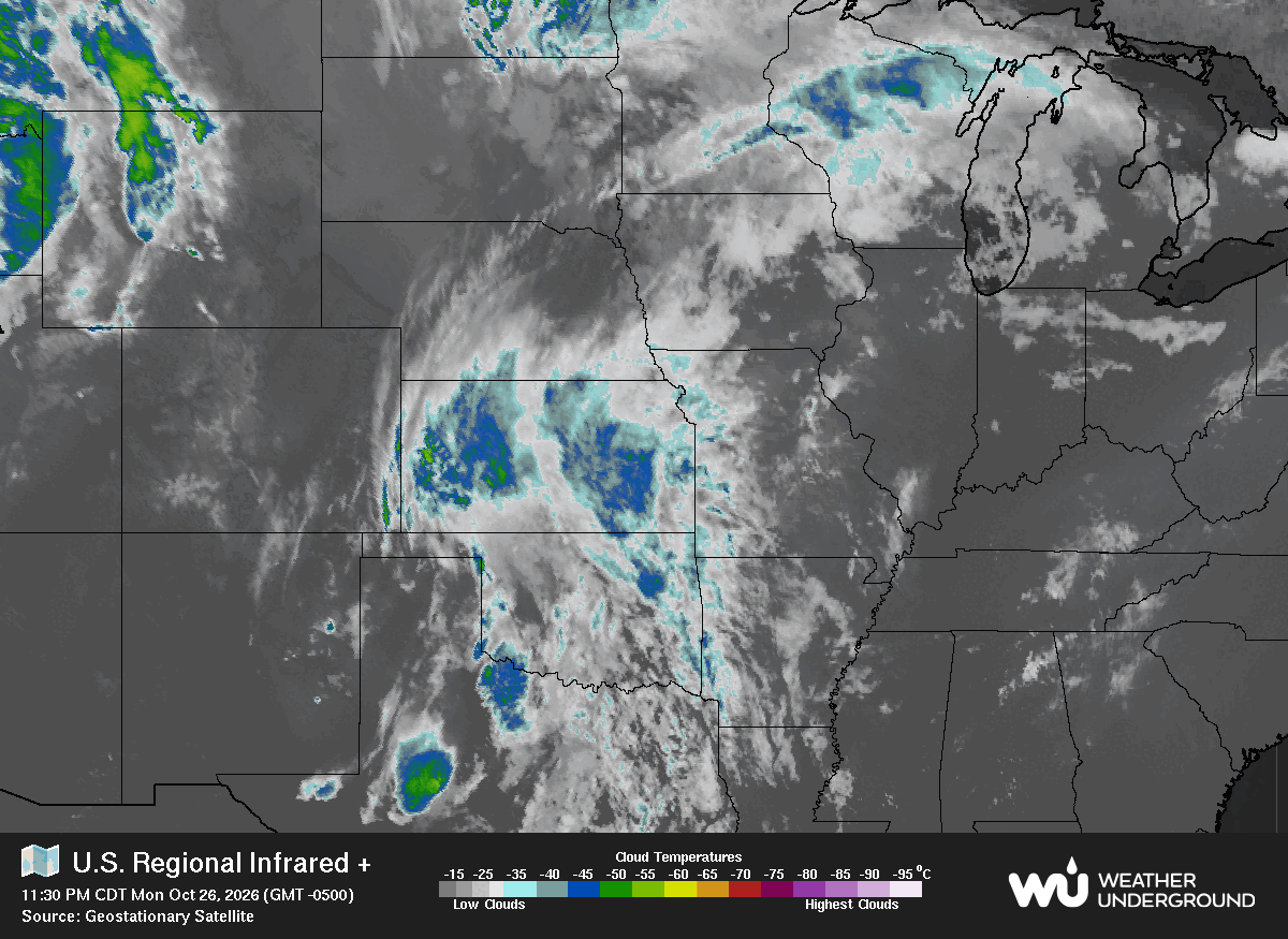 WU Central Satellite Map