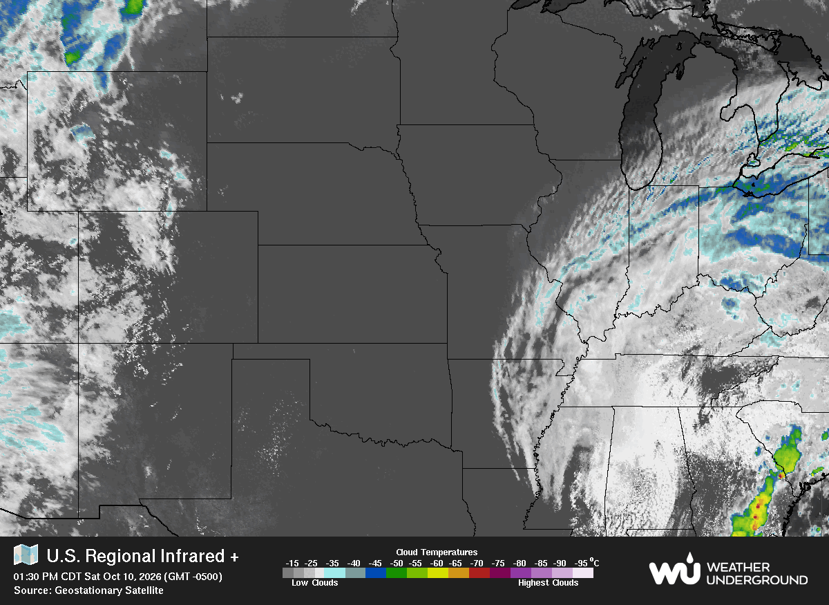 WU Central Satellite Map