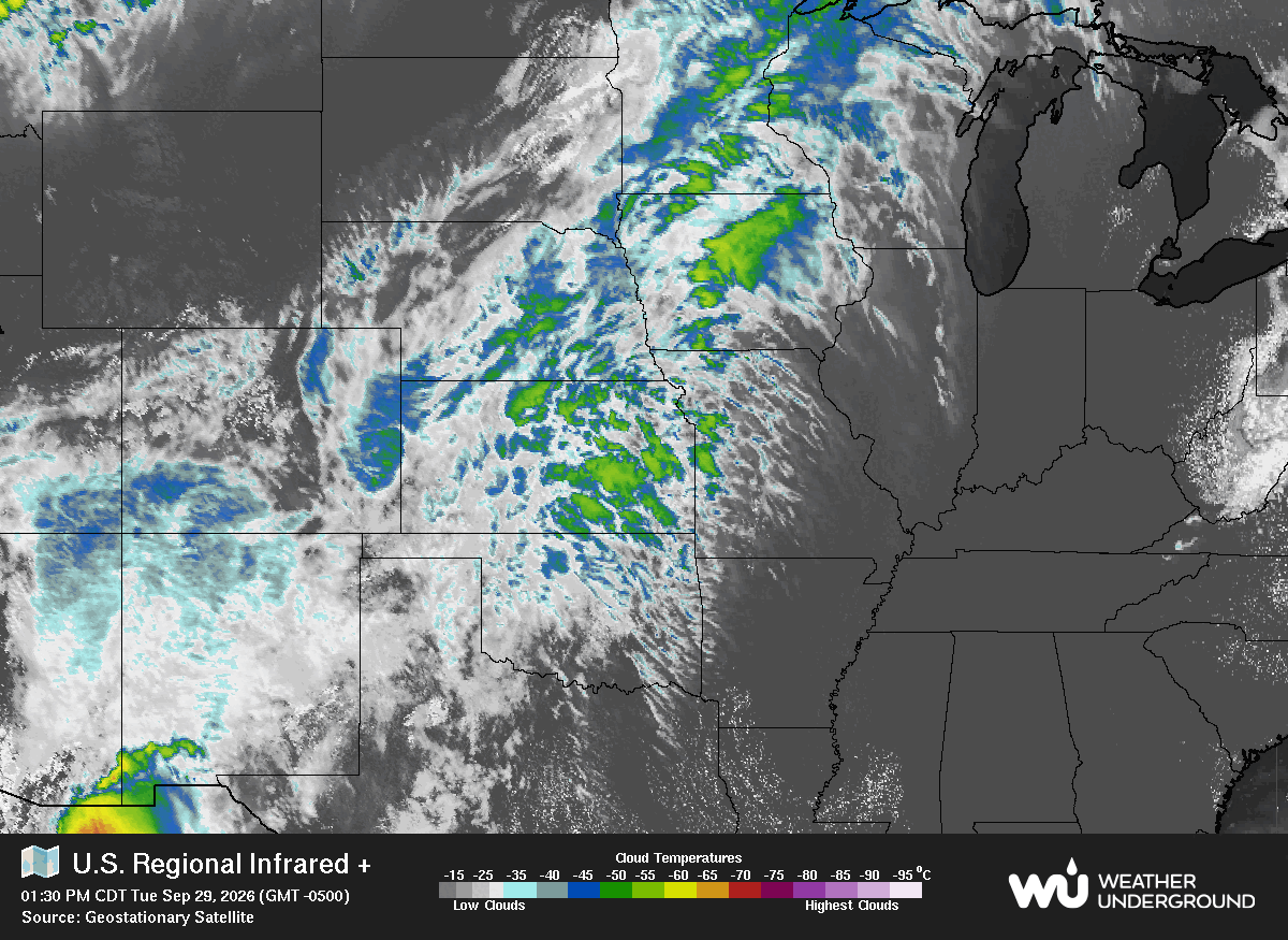 WU Central Satellite Map
