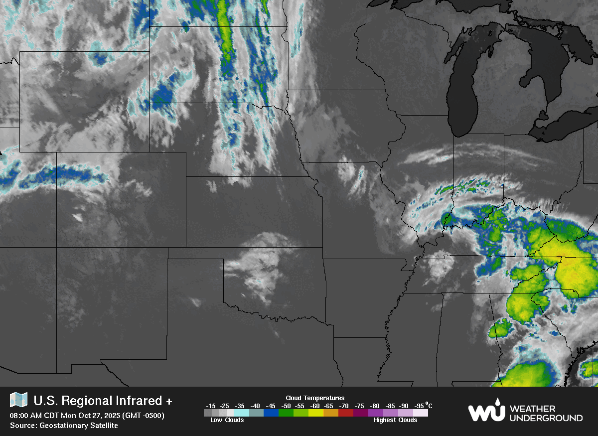 WU Central Satellite Map