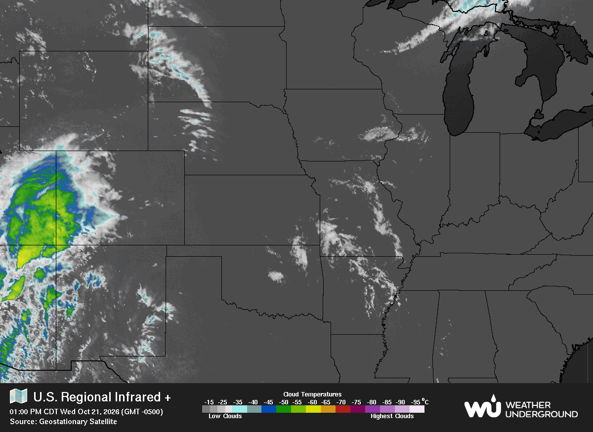 WU Central Satellite Map