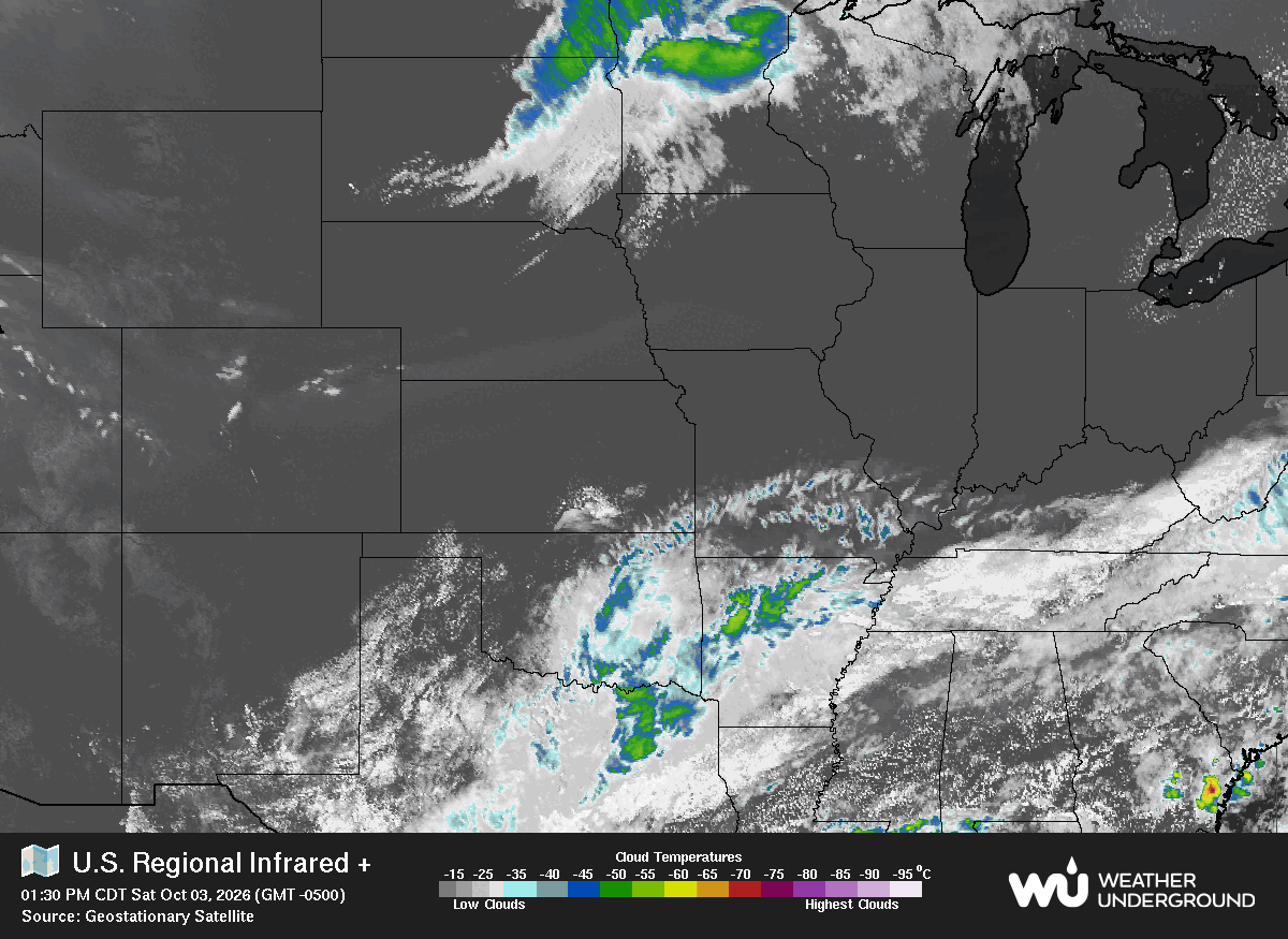 WU Central Satellite Map