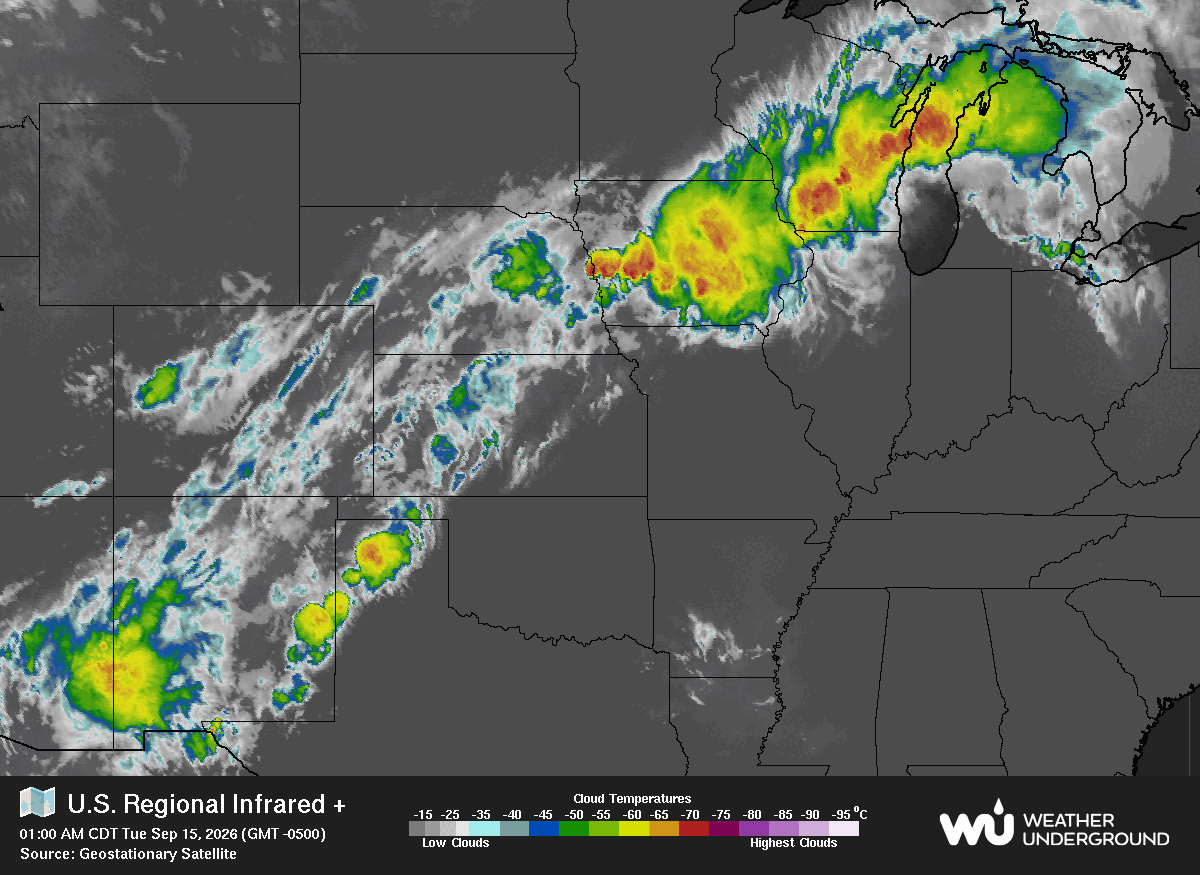 WU Central Satellite Map