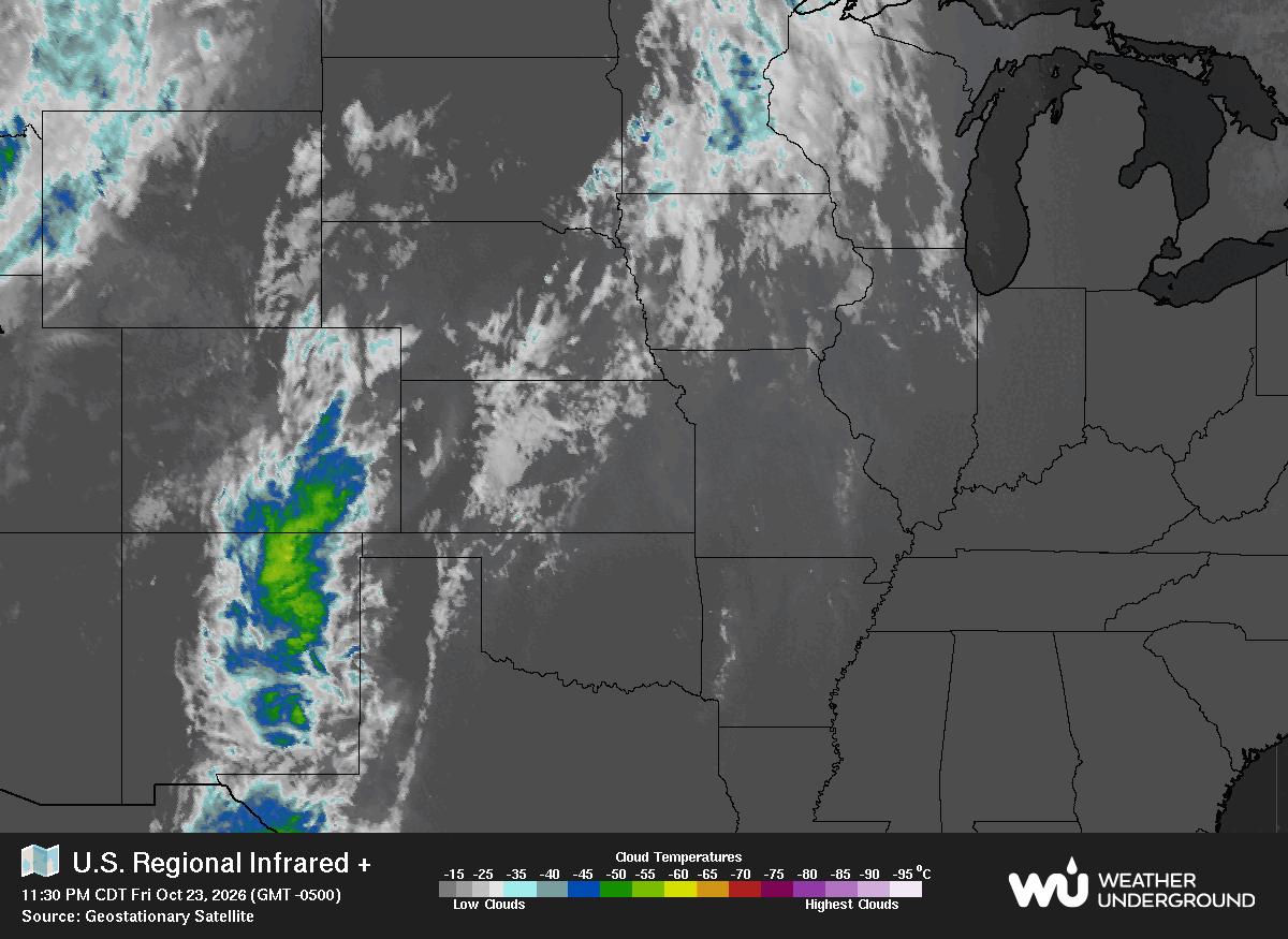 WU Central Satellite Map