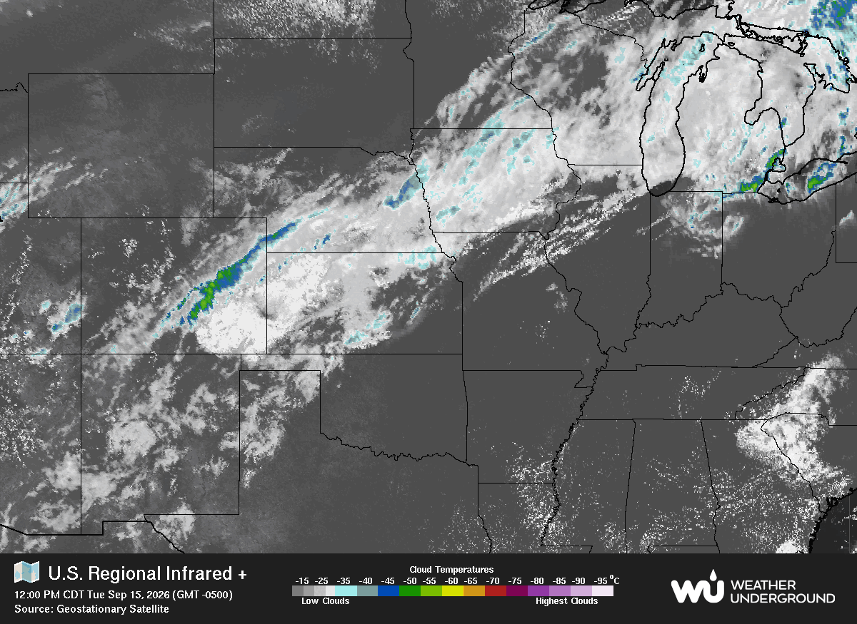 WU Central Satellite Map