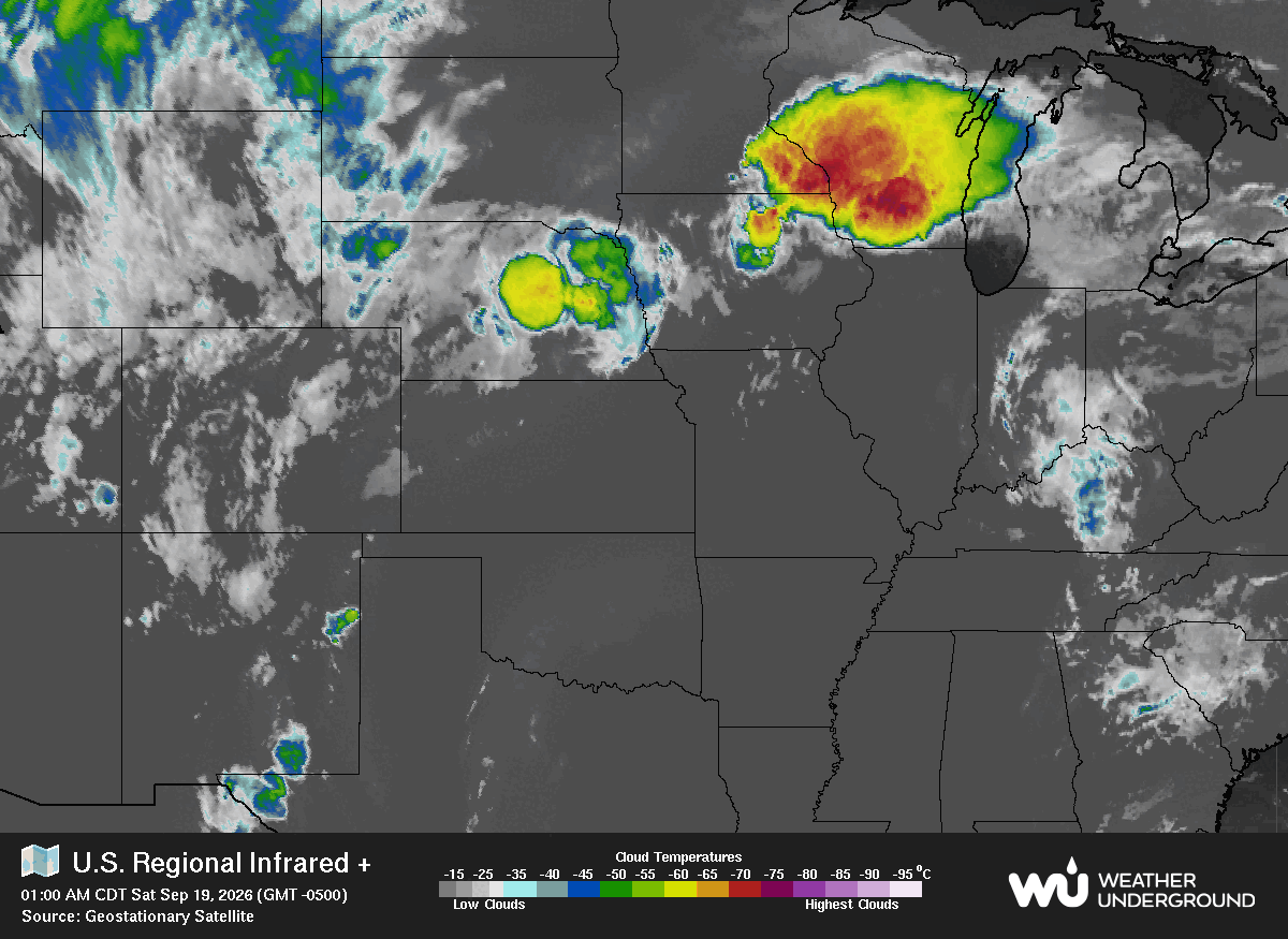 WU Central Satellite Map