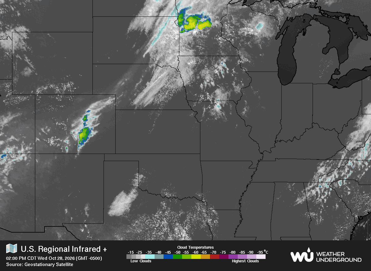 WU Central Satellite Map