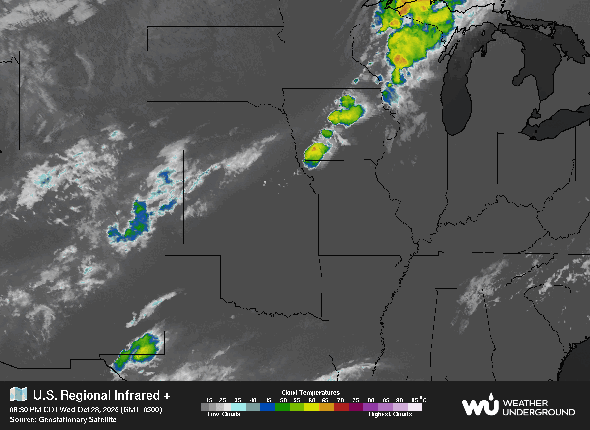 WU Central Satellite Map