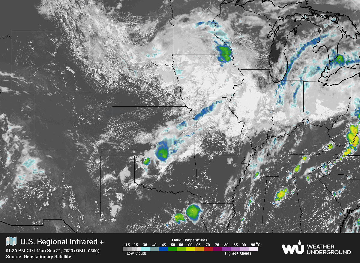 WU Central Satellite Map