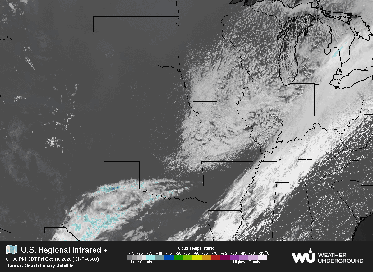 WU Central Satellite Map