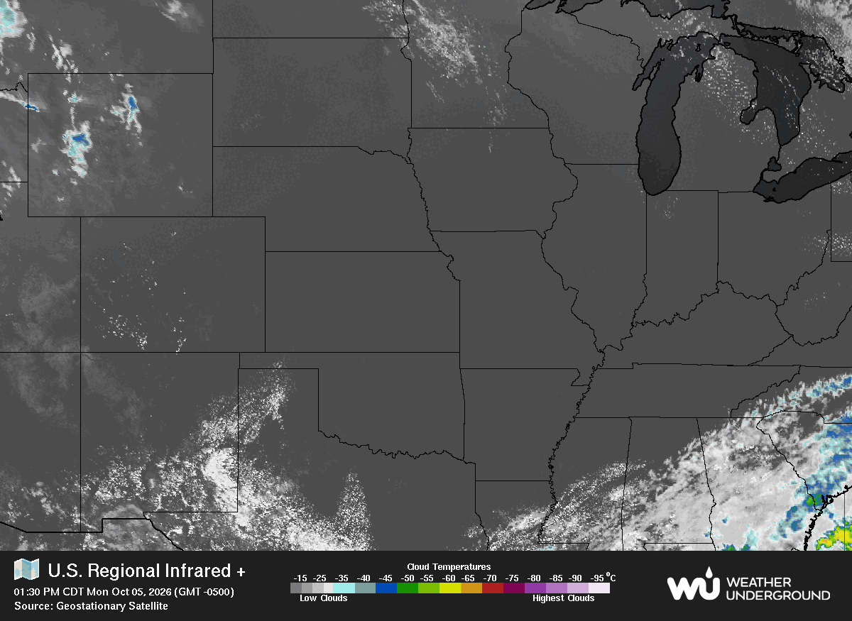 WU Central Satellite Map