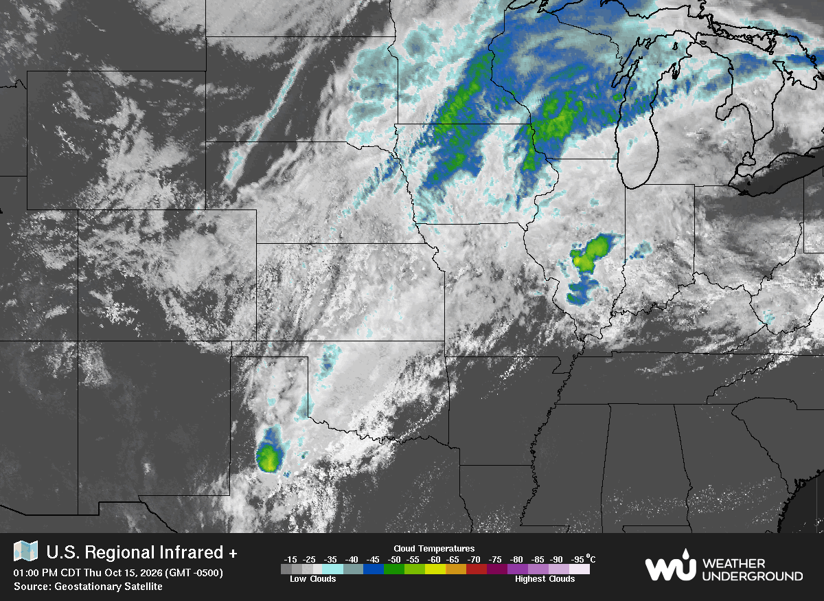 WU Central Satellite Map