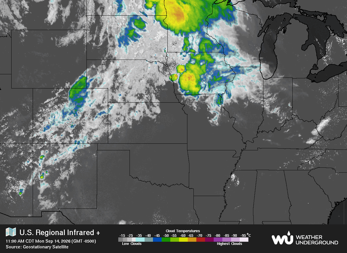 WU Central Satellite Map