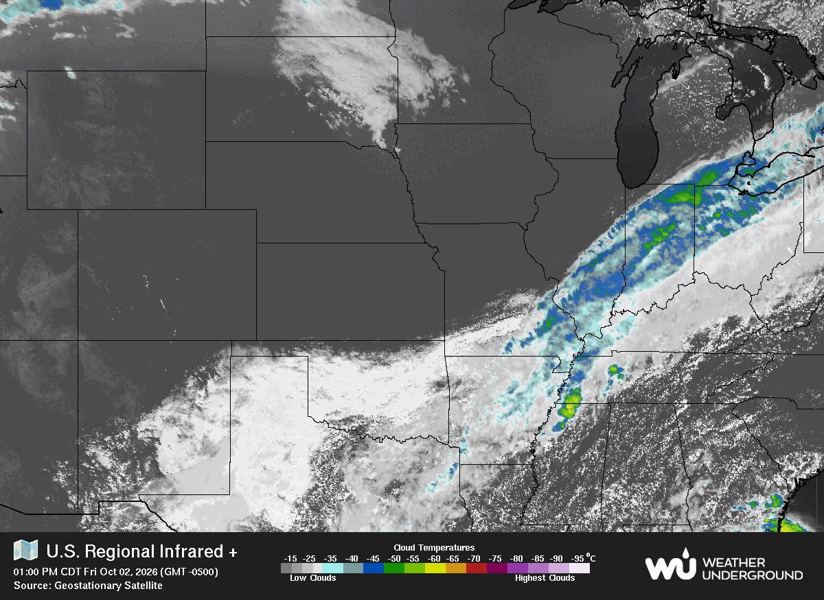 WU Central Satellite Map