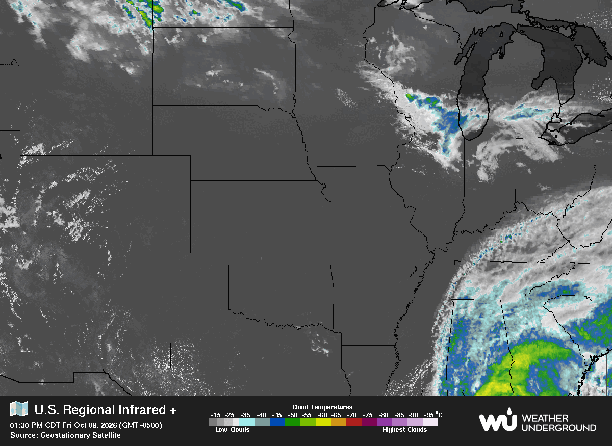 WU Central Satellite Map